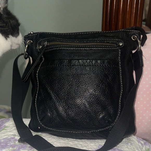 The SAk Black Leather Crossbody Bag - Picture 5 of 11
